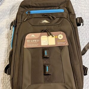 High Sierra Hi-Life travel back pack/New No Tags
